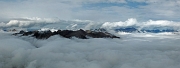 61 Vista  verso l'arco delle Alpi Orobie